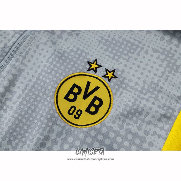 Chandal de Sudadera del Borussia Dortmund 2025-2026 Gris